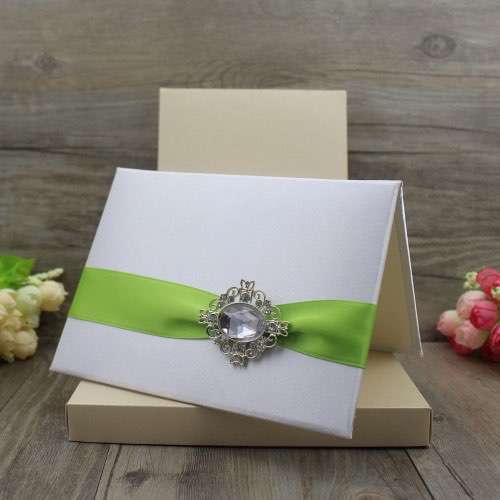 Silk Invitation Card With Paper Box Beautiful Invitation Customized